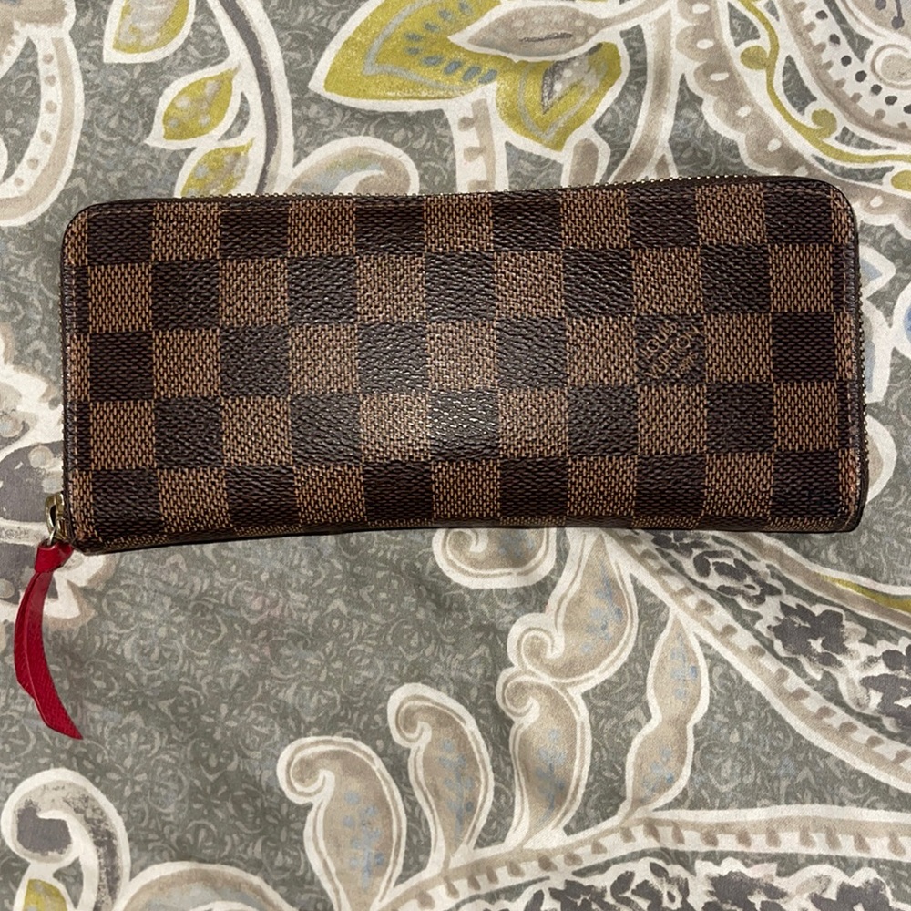 Louis Vuitton - Damier Ebene Clemence Wallet